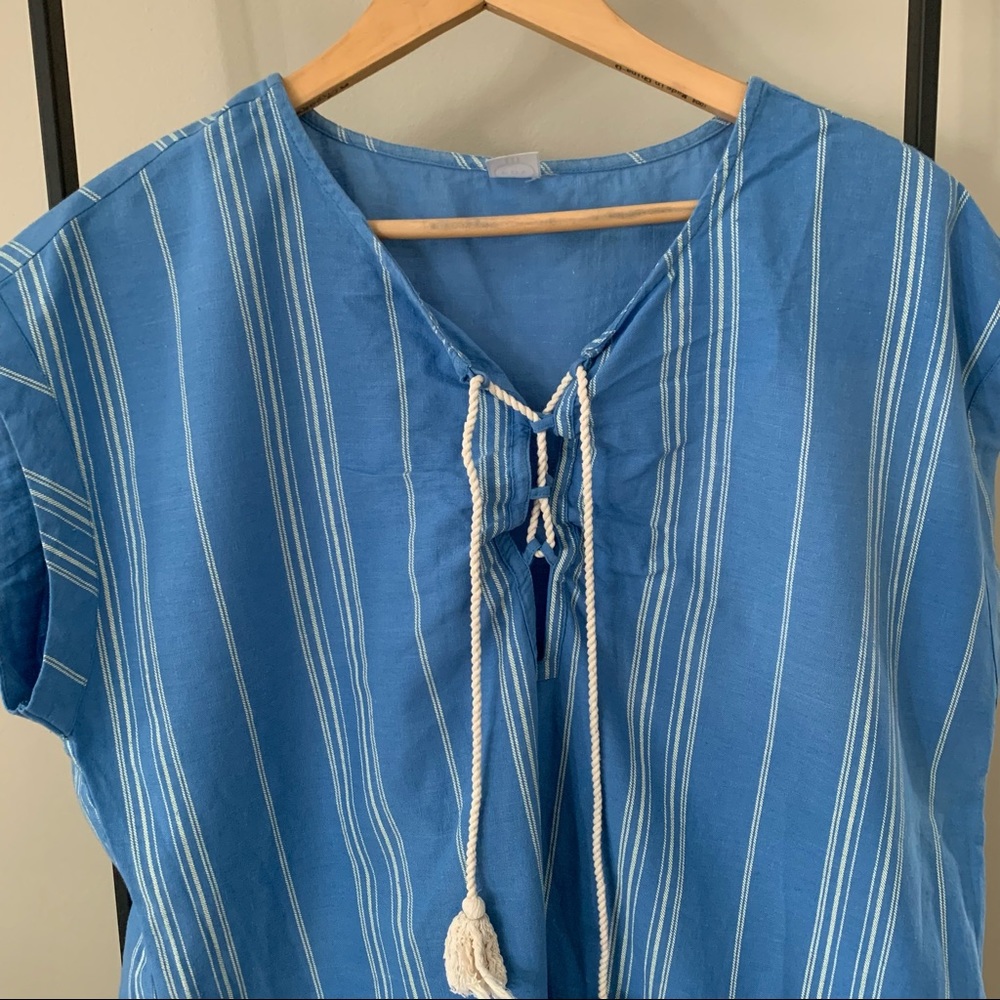 Blue cover up
